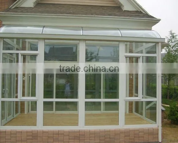 Hot Sell Aluminum Sunrooms Glass Houses Made of Glass