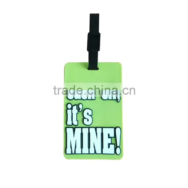 Custom Soft Pvc Travel Luggage Tag for Promotion Gifts photo-4