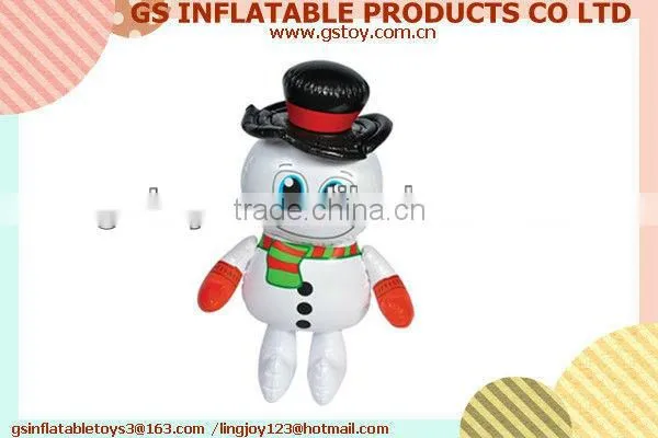 PVC Small Christmas Decoration Christmas Inflatable Cheap Christmas Ornaments EN71 Approved