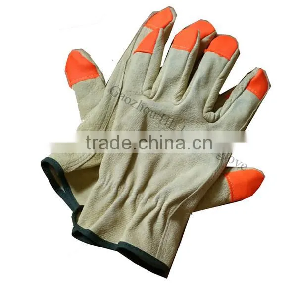10 Inches Pig Grain Work Leather Glove