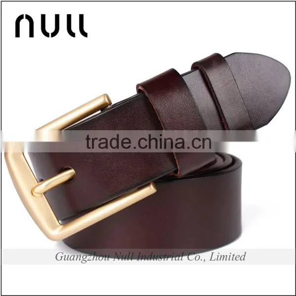 Black/ Brown/ Red Portable Design Buyers Men Genuine Leather Belt photo-3