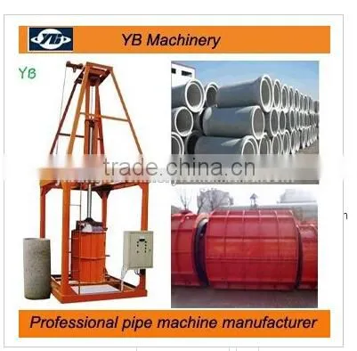 Concrete Pipe - Making Machine, Yibang Concrete Pipe Making Machine, Concrete Tube Making Machine photo-3