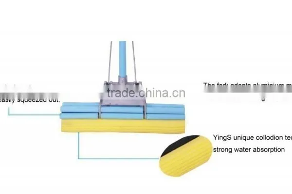 Cleans Corner of Floor Effectively Bucket Wringer Pva Mop photo-2