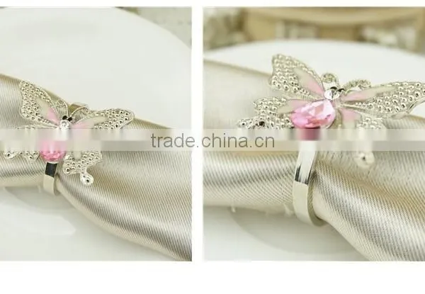 Hot Sale Nice Bulk Wholesale Rhinestone Napkin Rings For Weddings Decoration Diamond Crystal High Quality photo-5