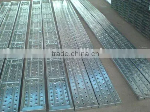 Q195 Galvainzed Scaffolding Steel Plank With Hook photo-3