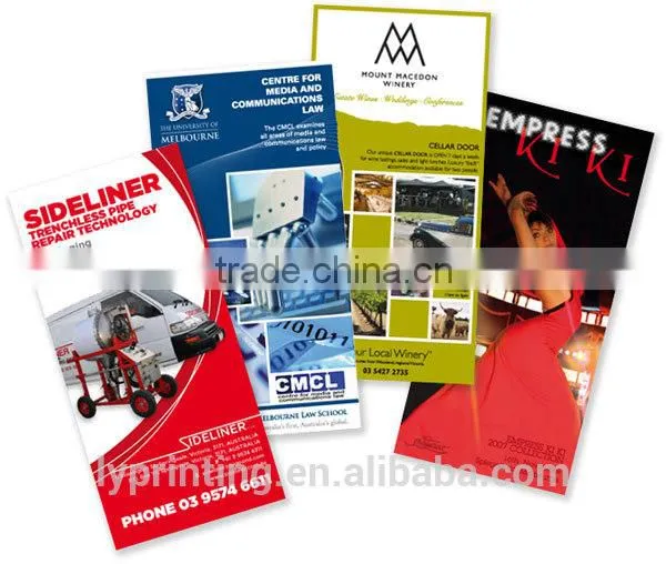 Coated Paper Flyer Printing Cheap Brochure Printing China photo-2