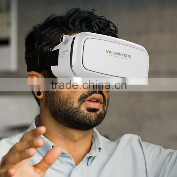 VR BOX 2.0 Version 2 VR Virtual Reality Glasses ,Smart Bluetooth Wireless Mouse , Remote Control Gamepad photo-4