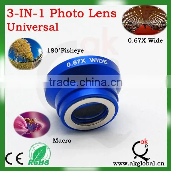 Hot Magnetic Wide 180 Degree Detachable Fish Eye Lens for Iphone 6 photo-5