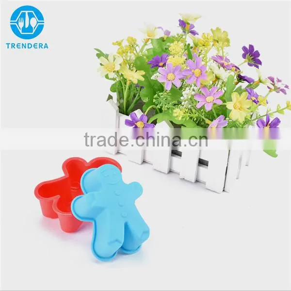 Christmas Promotion Gift Silicone Snowman Cake Mold photo-5