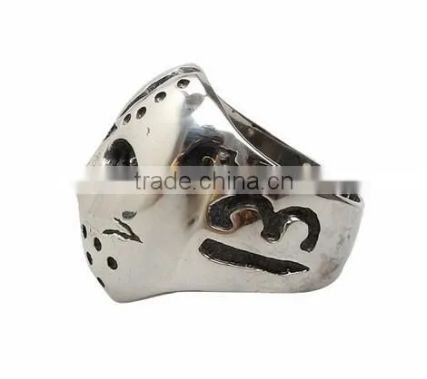 Fashion Forward Skull Titanium Steel Ring Man Ring Personality Punk Ring photo-4