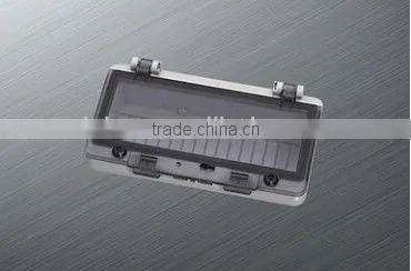 IP67 Transparent Contact Protection Window Hood/, Distribution Box Monitor Window photo-3