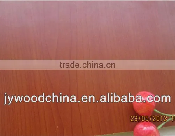 Red Cherry Melamine MDF Boards Both Two Sides
