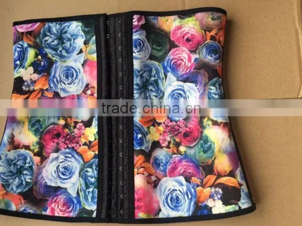 Hot Body Shapers Waist Trainer Breathable Latex Steel Boned Corset Body Shaper photo-4