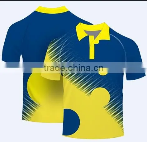 Custom Professional Sublimation Polo Shirt Design