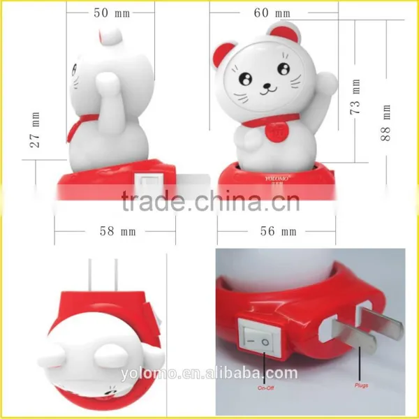 Led Kids Night Light for Baby or Children Room Lamp photo-6