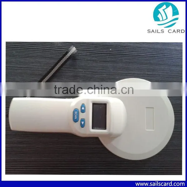 134.2KHz ISO 11784/85 FDX-B Format Animal Glass Tag Ear Tag Reader photo-2