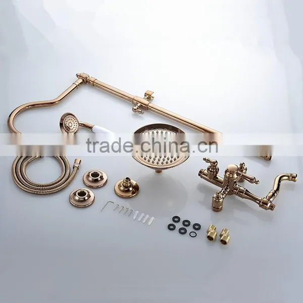 High Quality Modern Bathroom Shower Set,gold Shower Mixer Set photo-6