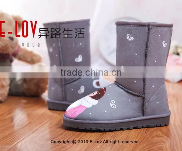 NO.U002G Latest Design Women Winter Shoes/Women Shoes Winter/Ladies Winter Shoes photo-3