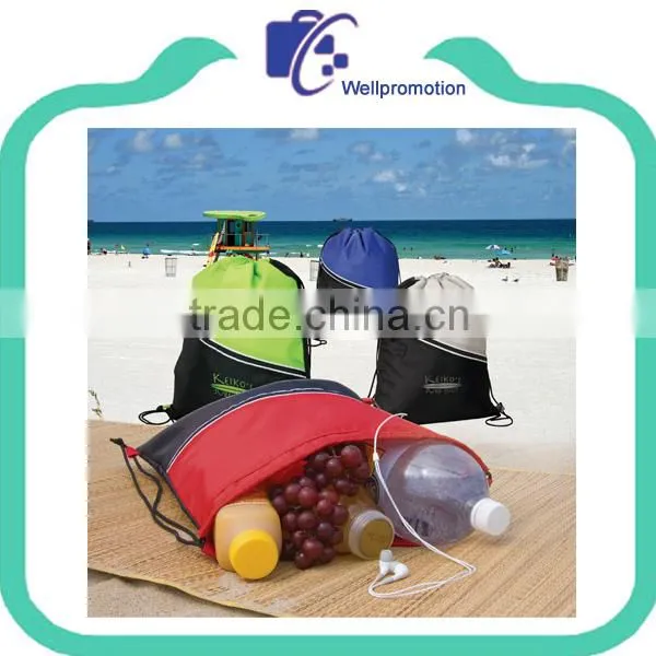 Wholesale Polyester Drawstring Sport Bags Drawstring Backpack photo-5