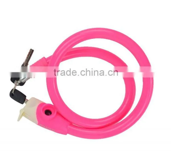 Hot Selling Good Quality Anti-theft Bicycle Cable Lock Spiral Lock photo-2