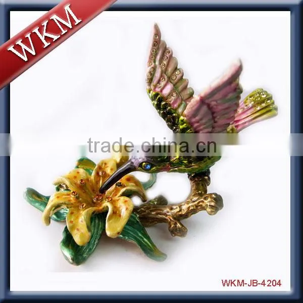 Metal Jewelry Gift Box for Wedding Couple photo-3