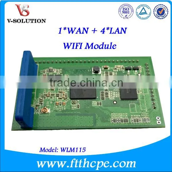 1 WAN + 4 LAN WIFI Module With ATHEROS Chipset Extend Wireless Fidelity Function