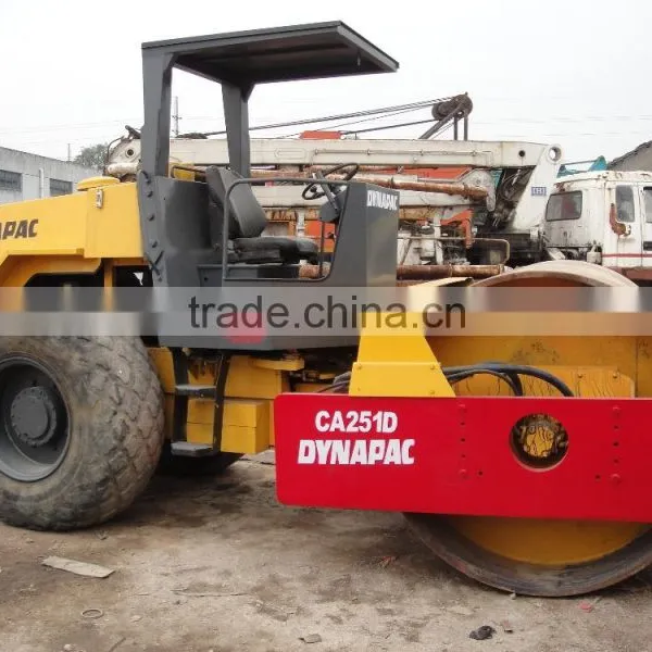 CA251 Used Road Roller for Sale, CA25D,CA25PD,CA30D,CA30PD,CA402 Avaliable