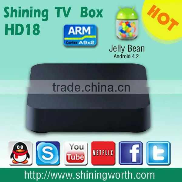 cheap Single core android TV Box android 4.0 internet tv box