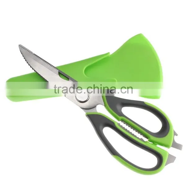 Multi-Purpose 8 Function Kitchen Refrigerator Scissors photo-2