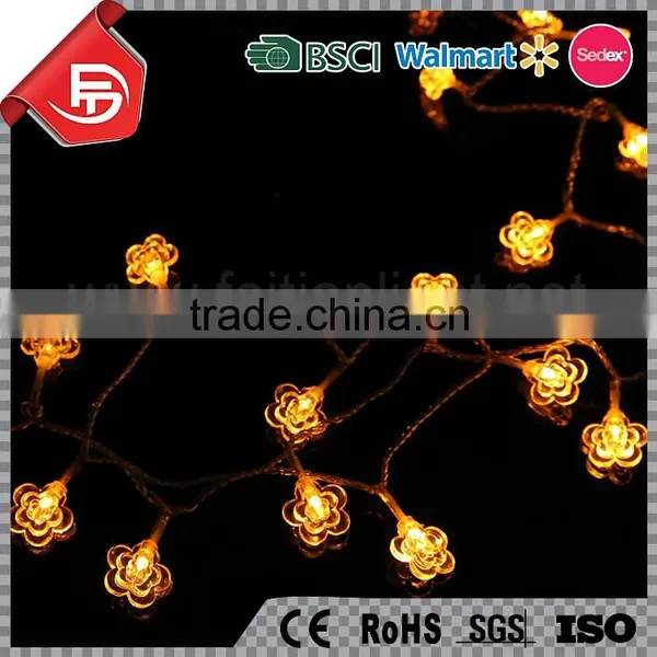 TZFEITIAN Outdoor Decorative Fairy Flower String Lights Led photo-5