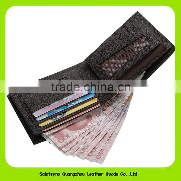 15710 Business Brand Card Holder Blocking RFID Wallet Men