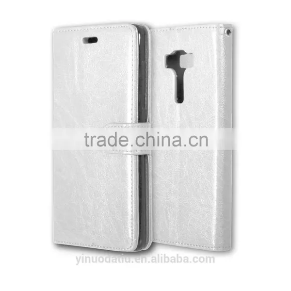 PU Leather Cell Phone Flip Wallet Kickstand Case for ASUS ZenFone 3 Deluxe ZS570KL 5.7 photo-5