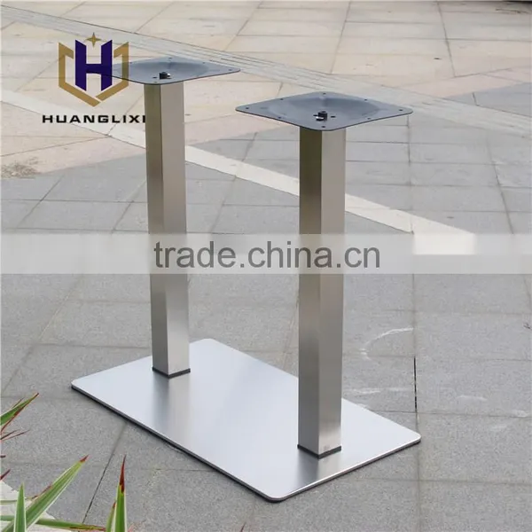 4 People Stainless Steel Table Leg Stainless Steel Chassis Restaurant Table Frame Coffee Room Leisure Clubs Legs photo-2