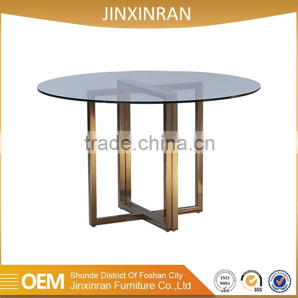 Wholesale modern oval glass meeting table