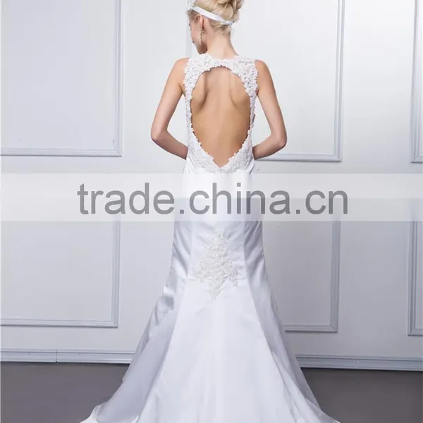 Kb16008 Wolesale Latest Sexy Design Sweetheart Sleeveless Backless Wedding Mermaid Dress / Bridemaid Dress photo-5