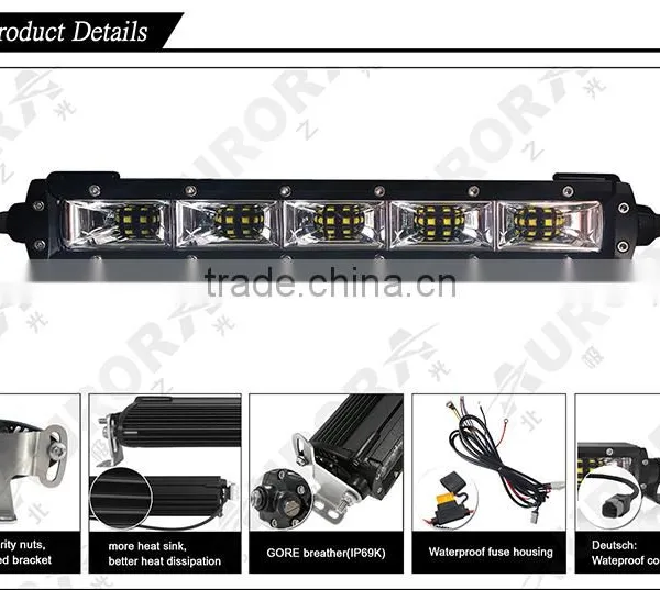 Factory IP69K Waterproof LED Scene Light 4x4 off Road Truck With Flush Mount photo-5