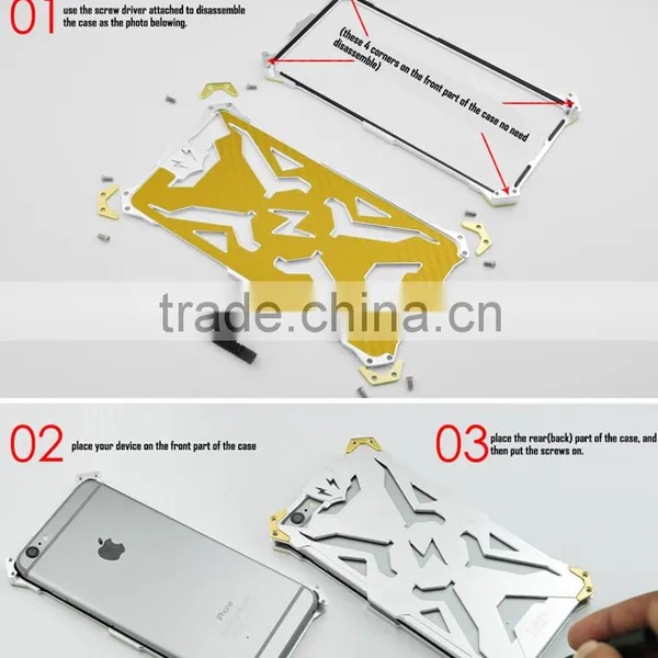 3 Colors!New Aluminium Metal Back Cover Mobile Phone Case for HUAWEI Maimang 5 photo-6