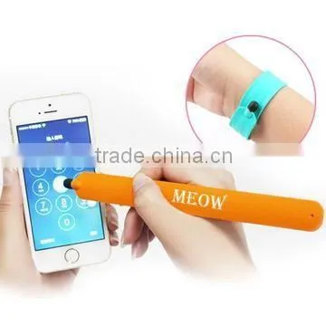 Wholesale Price Silicone Touch Screen Pen Bracelet for Mobile Phone photo-3