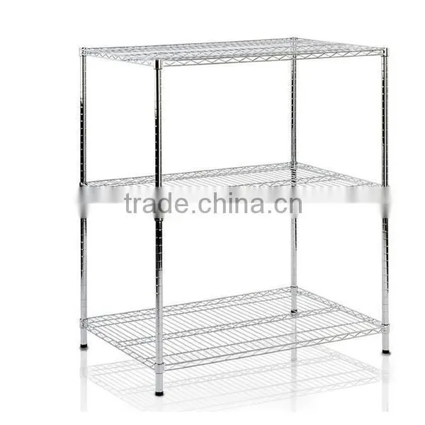 New White 5-Tier Corner Rack Display Shelf Kitchen Storage Wire Shelf photo-4