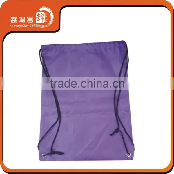 Environment Shopping Colorful Non Woven Drawstring Bag photo-2