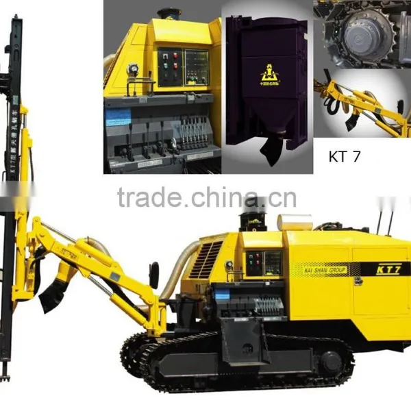 KC120 Integrated DTH Mobile Drilling Rig,Integrated High Pressure DTH Mobile Drilling Rig,crawler Drill Rig photo-2