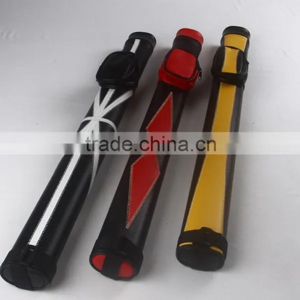 New at Stock 1/2-pc Patchwork Leather Cue Stick Case / Bag Billiard Accessories photo-2
