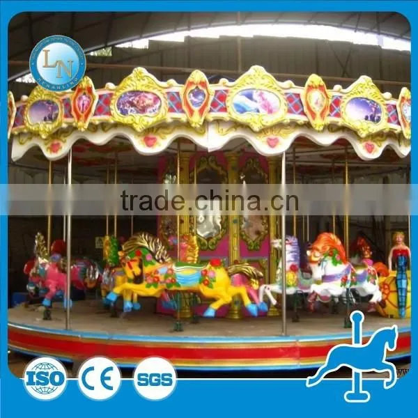 Kids Ride Merry go Round!!! Amusement Park Kids Carousel Ride for Sale photo-3