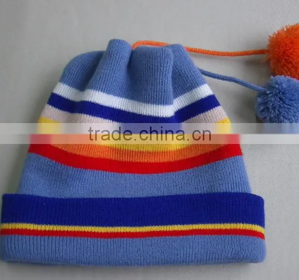 Baby Animal Knit Hat Weave Weave Knit Hat photo-3