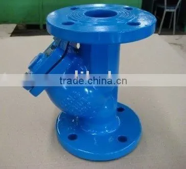 DN40~DN300 DIN Ductile Iron Y Type Flanged Strainer Valve photo-3