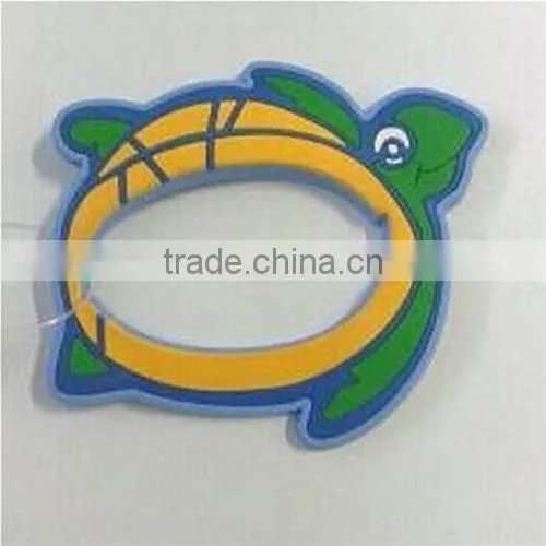 Customized Animal Shaped Rubber Keychain photo-5