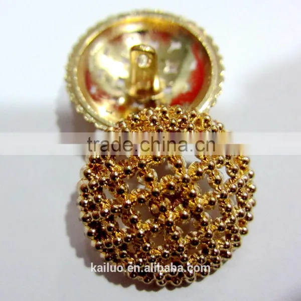 Nice Gold Color Fashion Sewing Button for Garment photo-3