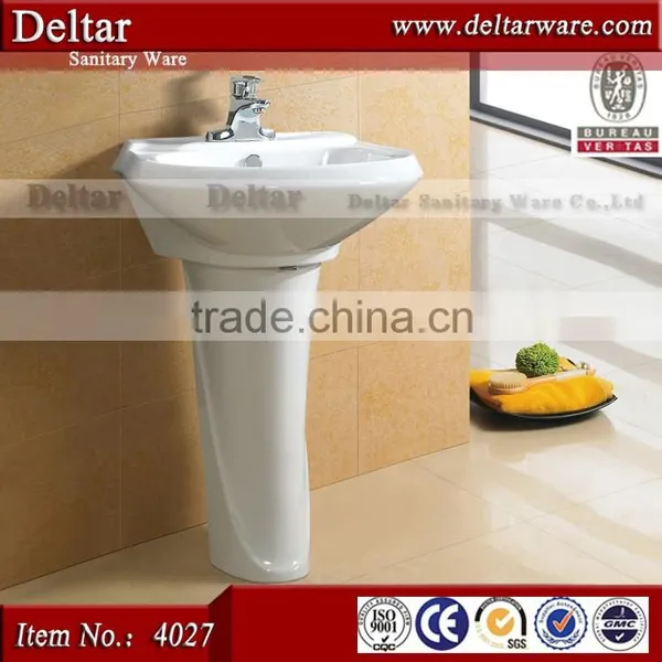 Chaozhou Toilet Factory Direct Ceramic Pedestal Wash Basin photo-3