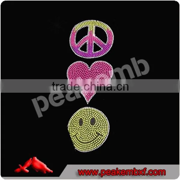 Beautiful Emoji Transfer Lip Glitter Vinyl Motif Hot FIx for Dress photo-4