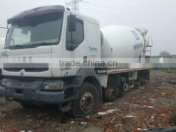 Used Renault KERAX Truck/Concrete Mixer/Cement Mixer Truck For Sale